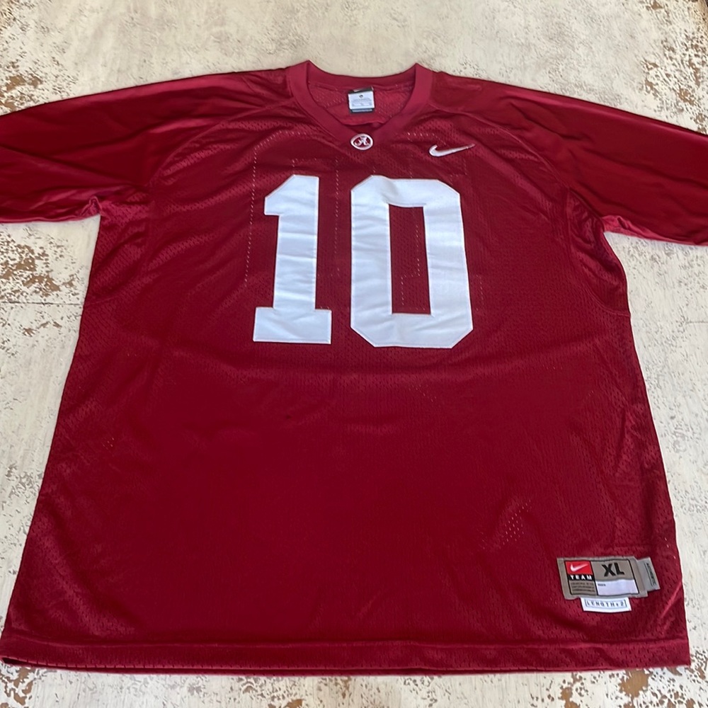 University of Alabama Nike #10 Jersey